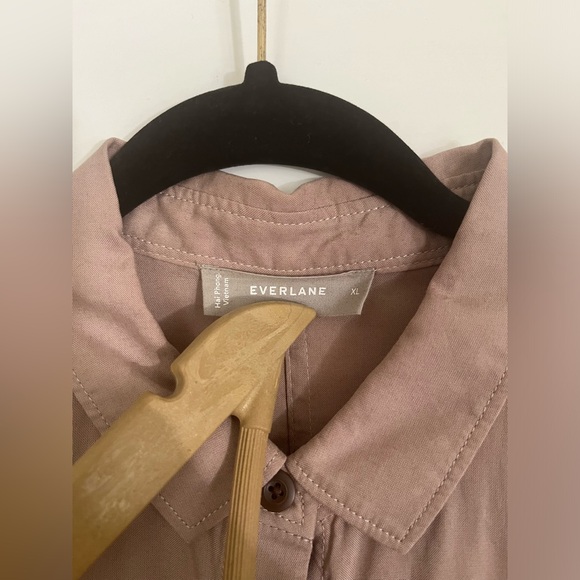Everlane Dolman Sleeve Button Up Blouse - Picture 3 of 3